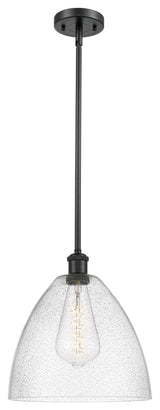 Innovations 516-1S-BK-GBD-124 1-Light Mini Pendant, Matte Black