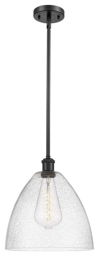 Innovations 516-1S-BK-GBD-124 1-Light Mini Pendant, Matte Black