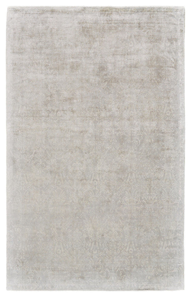 Weave & Wander Jasmel Rug, Silver, 5'x8'
