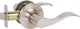 Delaney Hardware Callan Bennett Privacy Lever Set, Satin Nickel