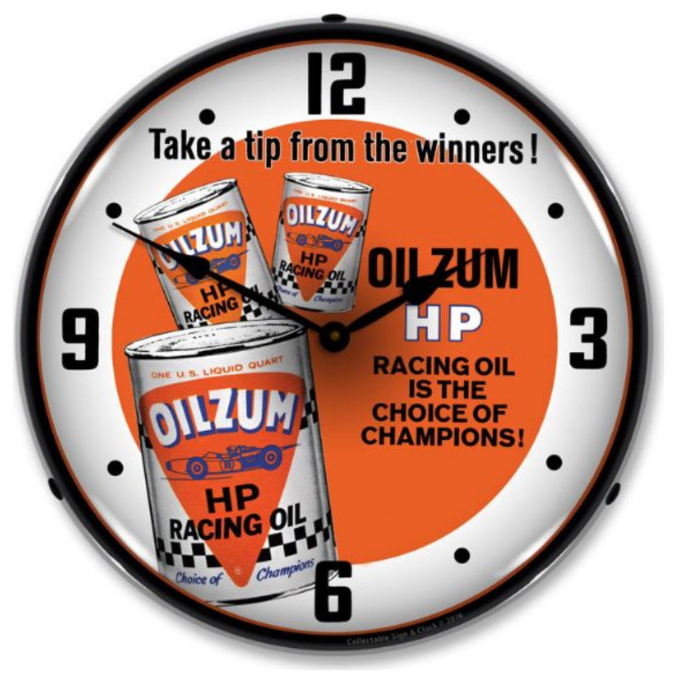 1612691 Oilzum HP Oil Clock