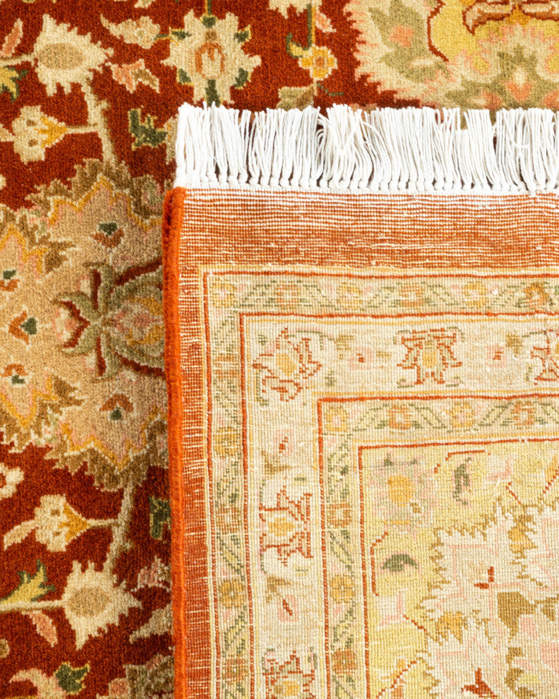 Mogul, One-of-a-Kind Hand-Knotted Area Rug Orange, 8' 1 x 10' 5