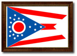 Ohio State State Flag Canvas Print, 27"x39"