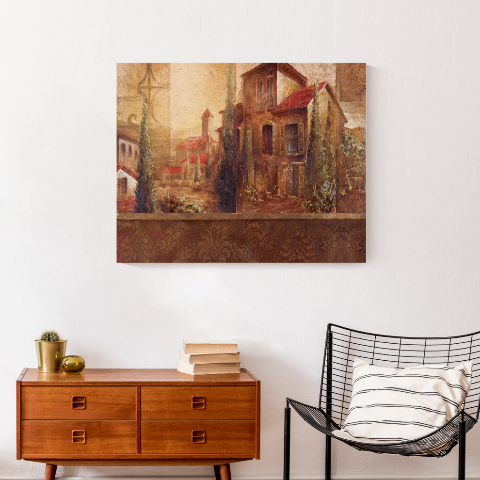 Tuscan Villa Montage 24"x30" Canvas Wall Art