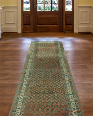 Semi-Antique Radhiya Rust Runner