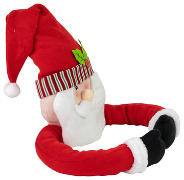 27" Plush Santa Claus Christmas Tree Topper Unlit