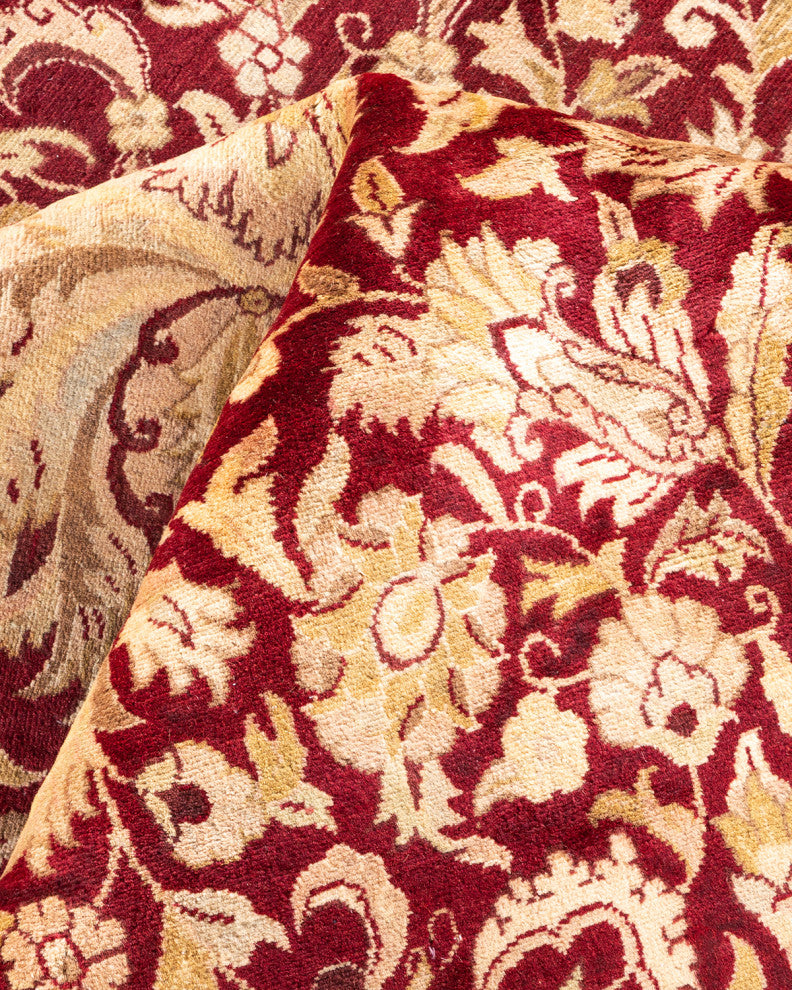 Mogul, One-of-a-Kind Hand-Knotted Area Rug Red, 12' 1" x 18' 8"