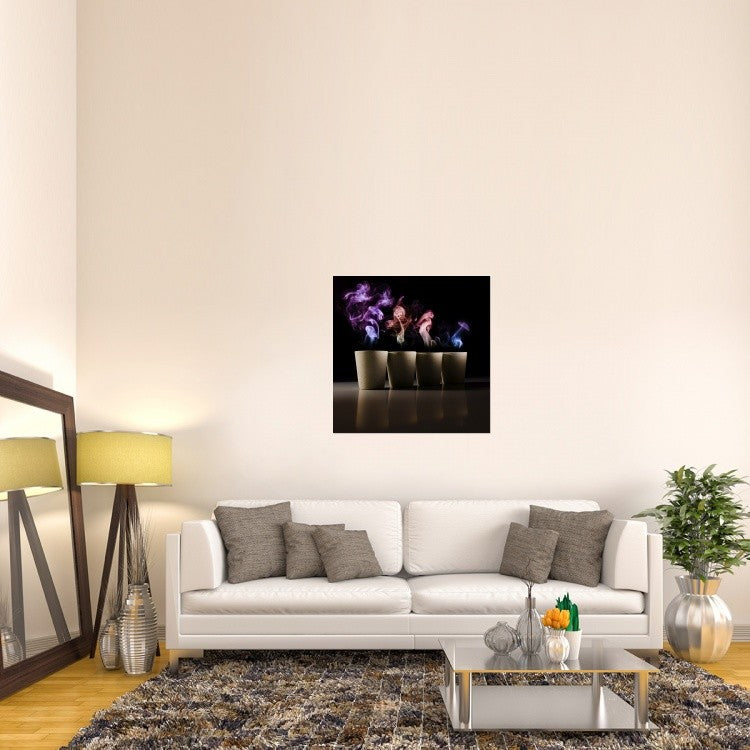 "Demons" Stretched Canvas Giclee by Marc Huybrighs, 36x36"