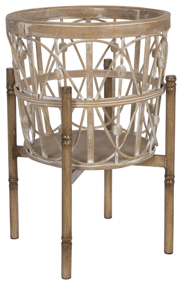 Bohemian Bamboo Plant Stand