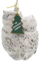 Holiday Ornaments Two Owls Glass Hand Painted 186R