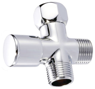 Shower Arm 1/2" Ips Diverter Valve In Polished Chrome