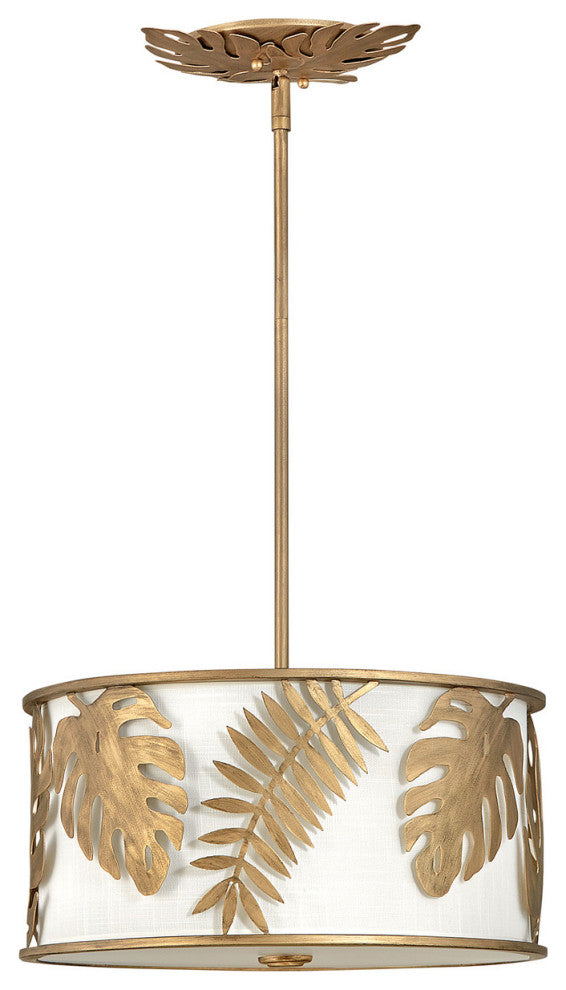 Fredrick Ramond Botanica Large Convertible Pendant, Burnished Gold