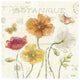 "Painted Poppies II" Digital Paper Print by Katie Pertiet, 38"x38"