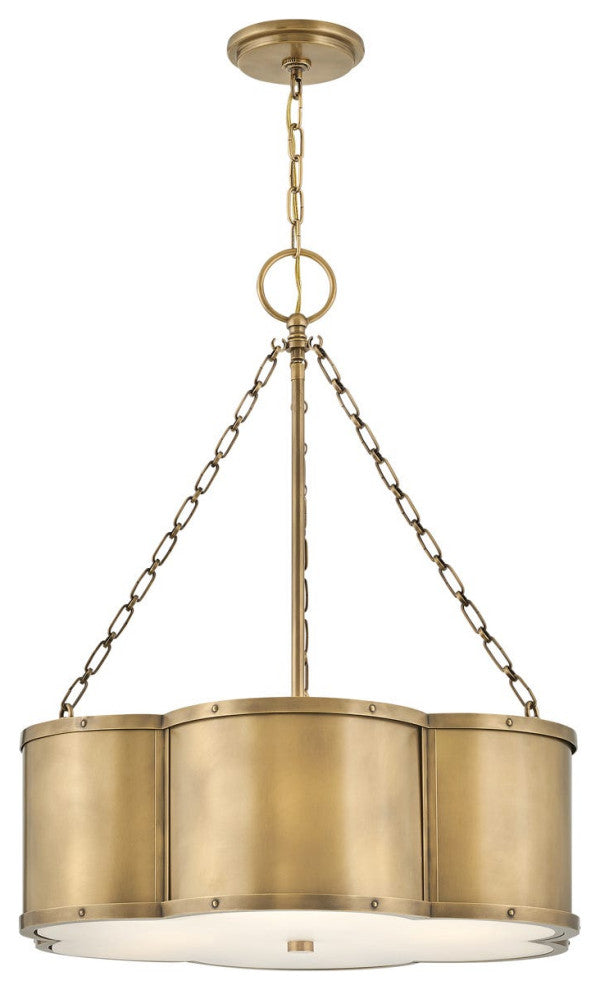 Hinkley Chance Small Drum, Heritage Brass