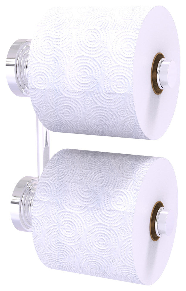 Waverly Place 2 Roll Reserve Roll Toilet Paper Holder, Polished Chrome