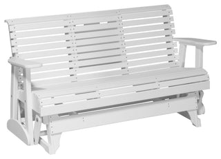 Poly Plain Glider, White, 5 Foot, Standard