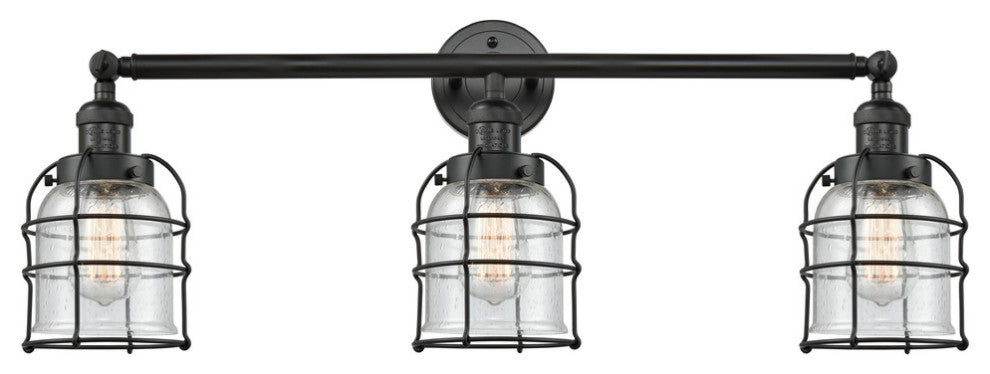 Innovations Lighting 205-Bk-S-G54-Ce 3 Light 32" Bathroom Fixture