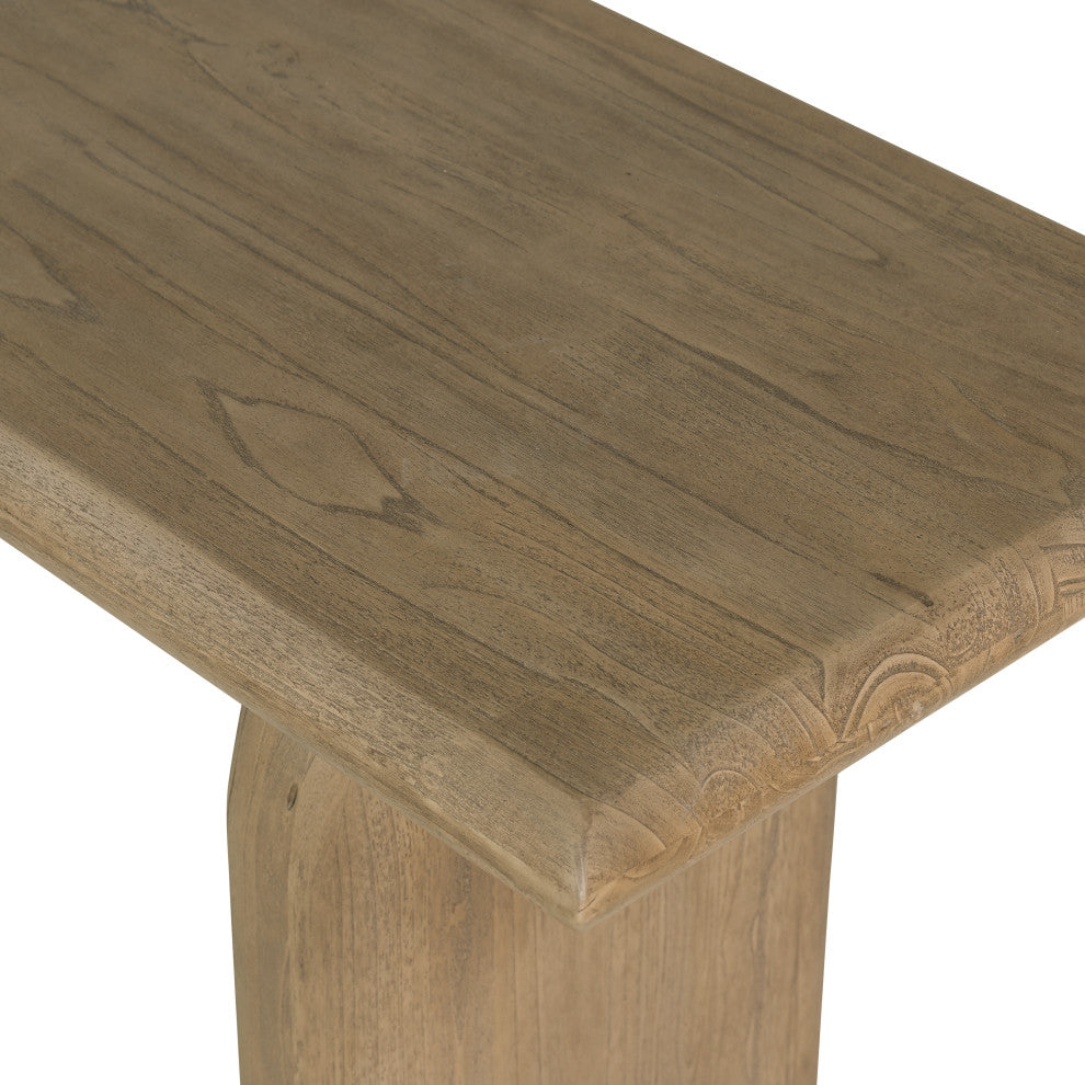 Sorrento 81" Dining Bench-Aged Drift