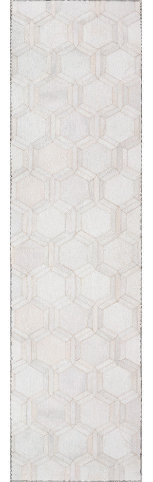 Indoor/Outdoor Stetson SS1 Linen Machine Washable 2'3" x 12' Runner Rug