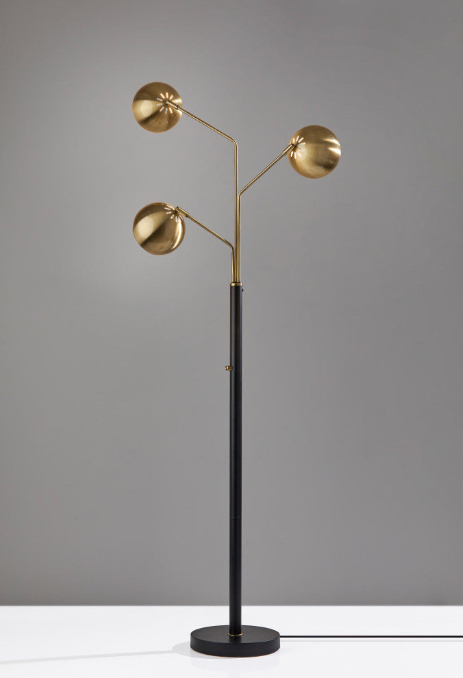 Emerson Tree Lamp, Antique Brass
