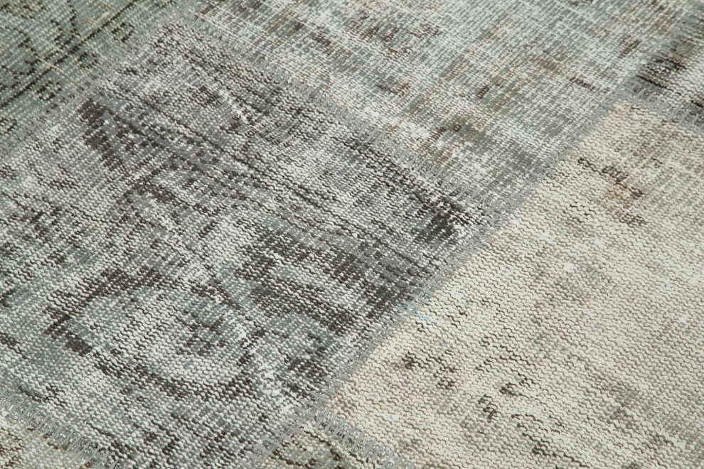 Rug N Carpet - Handwoven Turkish 4' 11" x 4' 11" Contemporary Round Area Rug