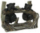 Lodge Design Black Bears on Trees Cast Polyresin Napkin Holder