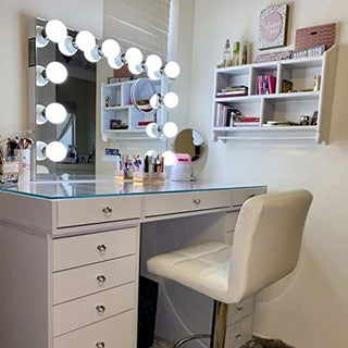 Hollywood Premiere Plus Vanity Mirror, Black, Bluetooth