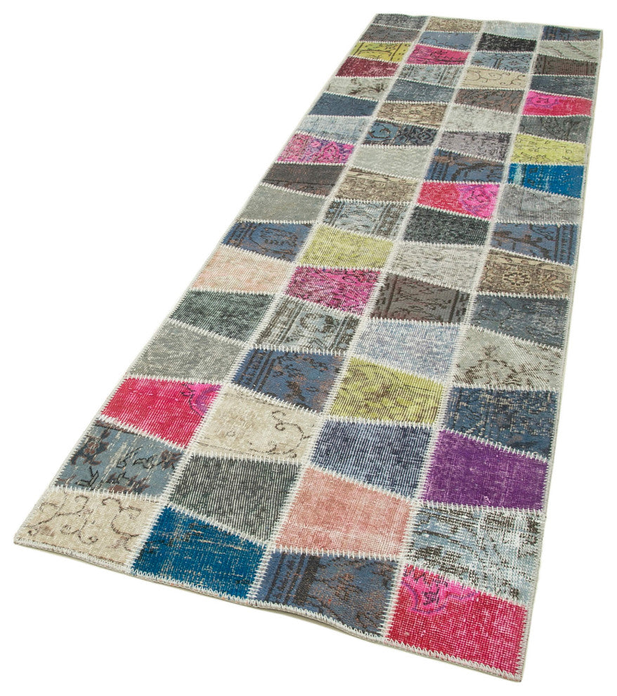 Rug N Carpet - Handwoven Turkish 2' 11" x 10' 1" One-of-a-Kind Runner Area Rug