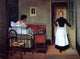 Felix Vallotton The Sick Girl, 21"x28" Gallery Wrapped Canvas Print