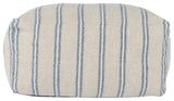 Demi 24" Wide Square Natural Pouf By Kosas Home