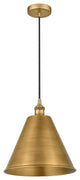 Innovations 616-1P-BB-MBC-12-BB 1-Light Mini Pendant, Brushed Brass