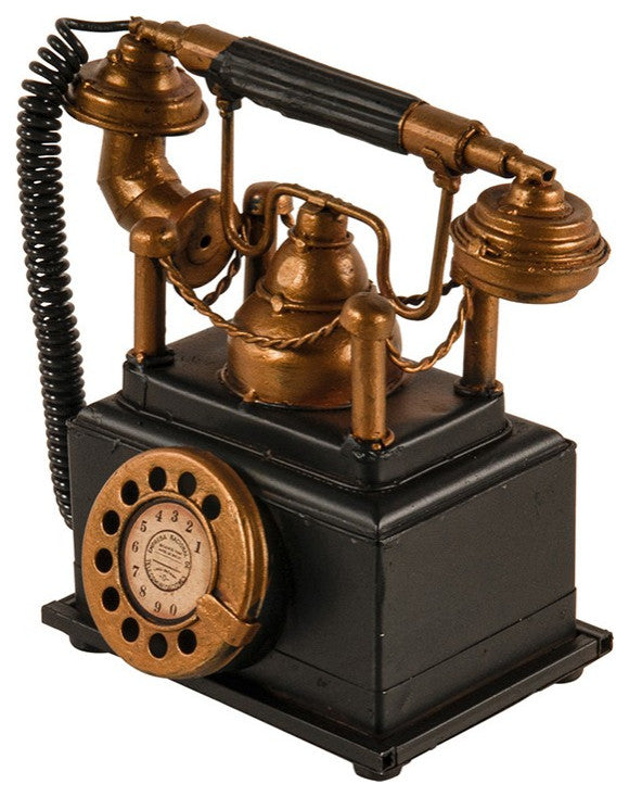 Vintage Telephone Coin Bank