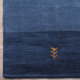 HAND KNOTTED LOOM WOOL ECO-FRIENDLY AREA RUGS-Rectangle,Blue,Contemporary, [Rectangle] 4'x6'