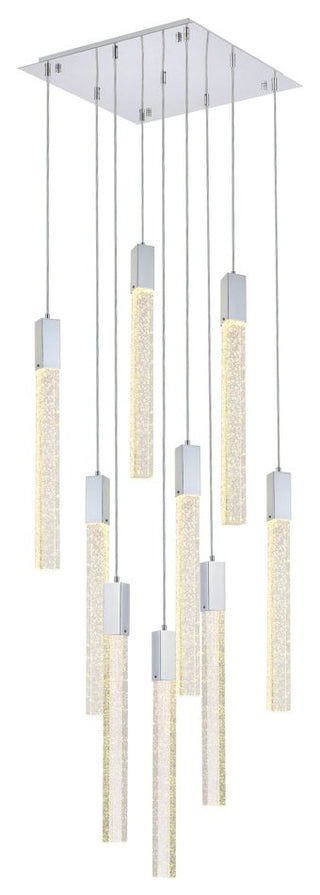 Wade 9-Light Pendant, Chrome