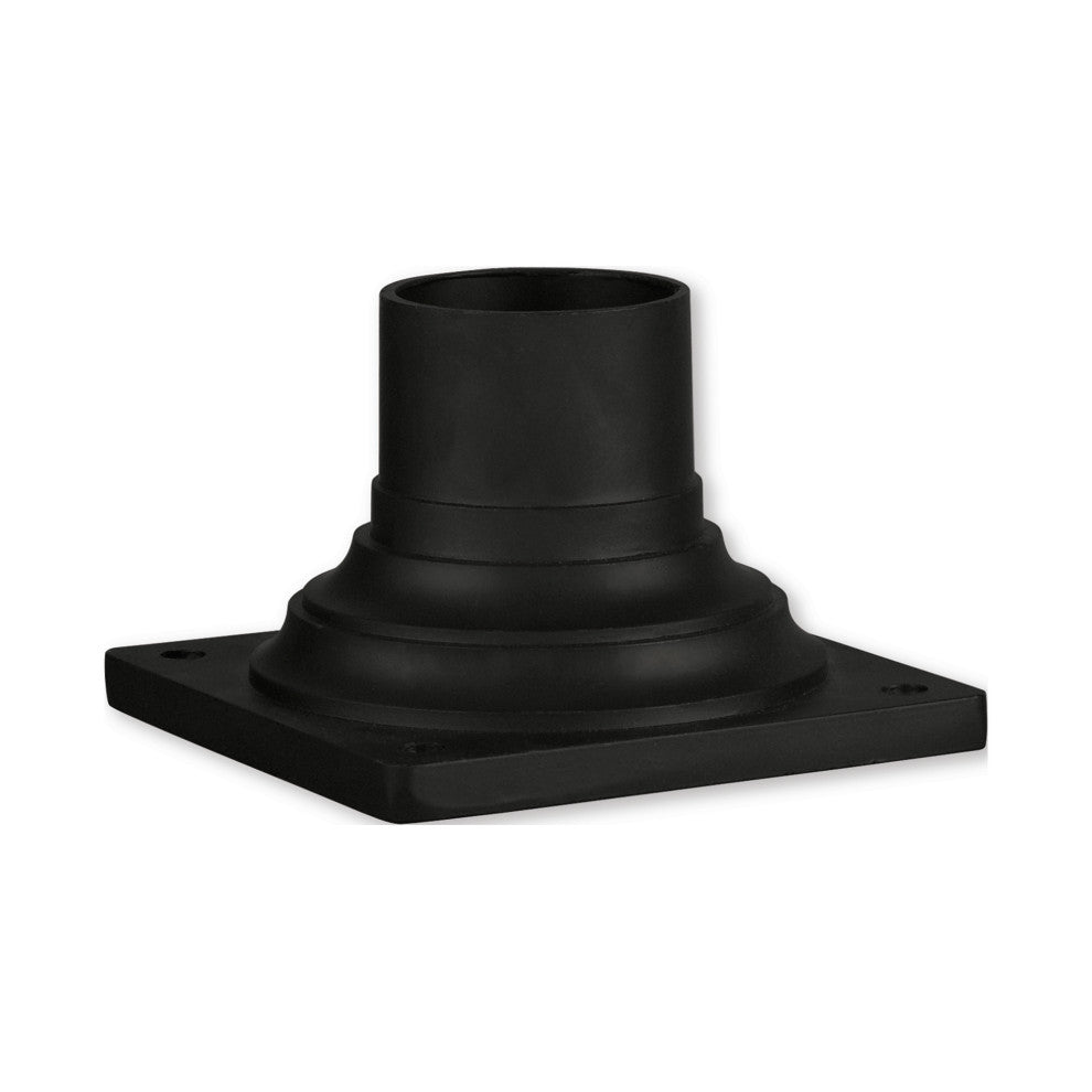 LIVEX LIGHTING 7586-14 Textured Black Pier Mount Adapter