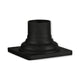LIVEX LIGHTING 7586-14 Textured Black Pier Mount Adapter
