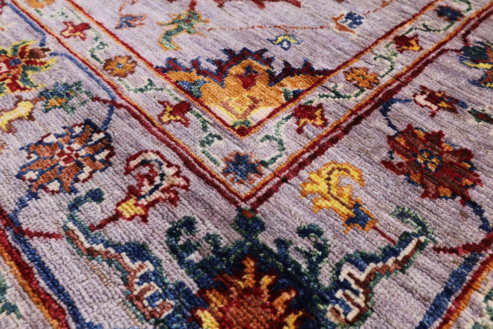 Hand Knotted Persian Tabriz Wool Rug 4' 11" X 6' 11" Q7634