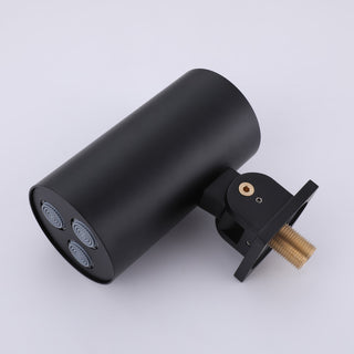 Unique Shower System With Handheld Shower, Matte Black