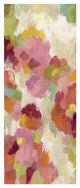 "Coral and Emerald Garden I Panel II" Paper Print by Silvia Vassileva, 14"x32"
