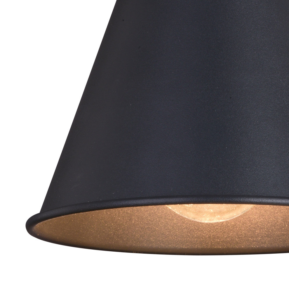 Smith 6.5" Outdoor Wall Light Textured Black