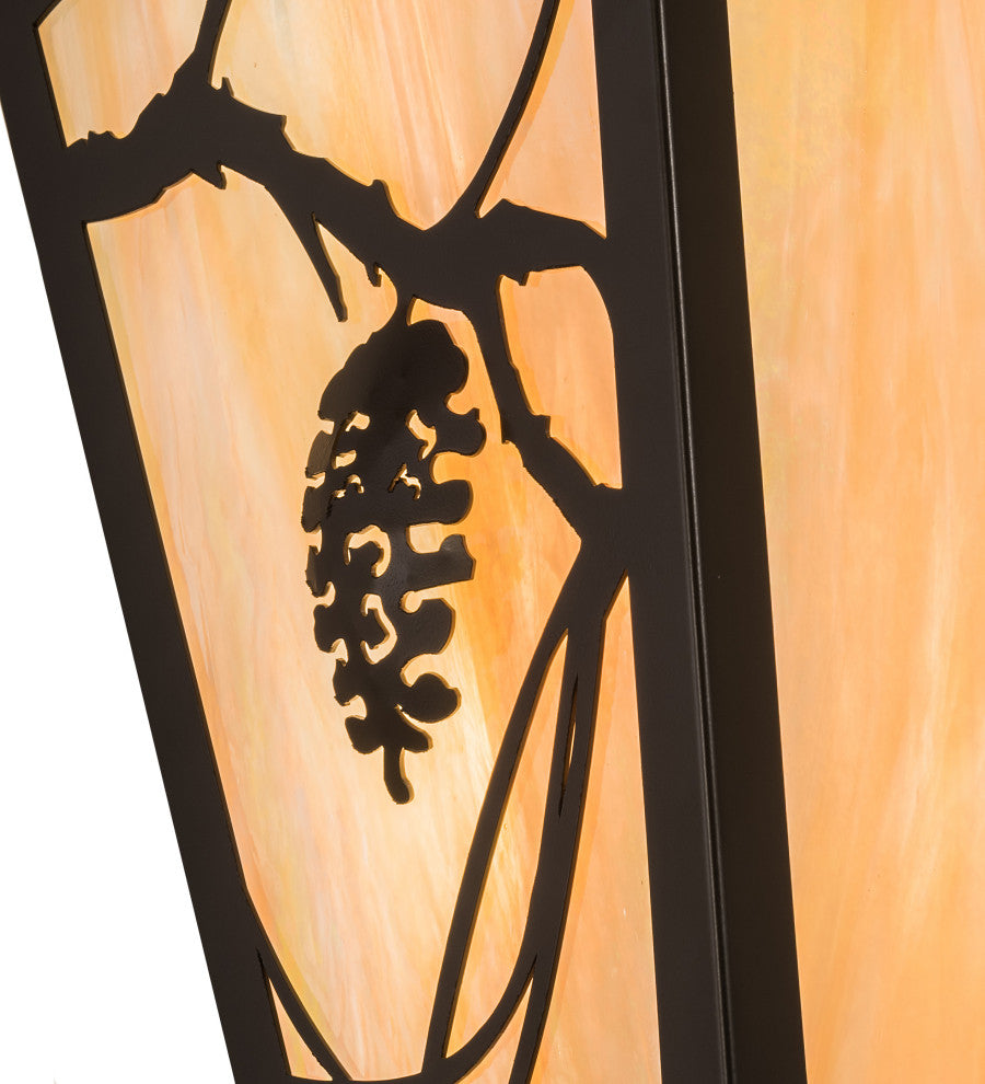 11 Wide Whispering Pines Wall Sconce