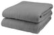 Pure Warmth Comfort Knit Fleece Electric Heated Warming Throw Blanket Grey