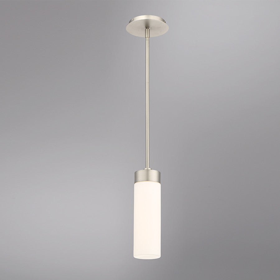 WAC Lighting Elementum 11"LED Pendant in Satin Nickel