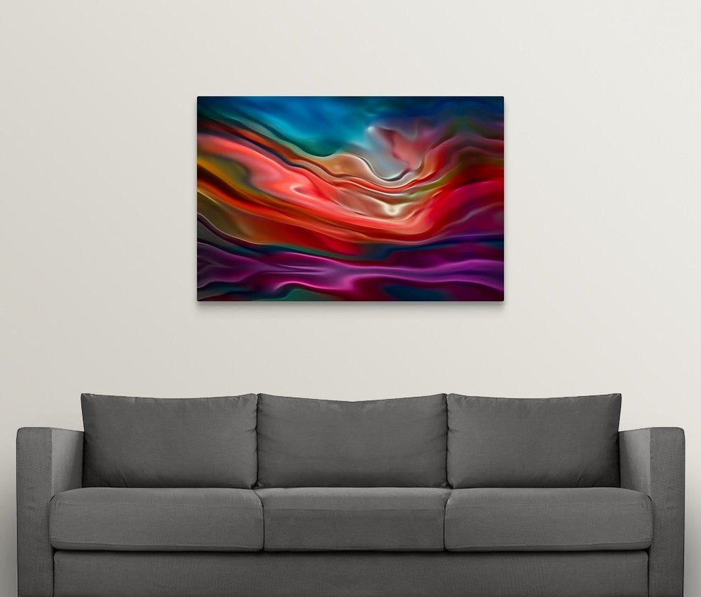 "Shift" Wrapped Canvas Art Print, 48"x32"x1.5"