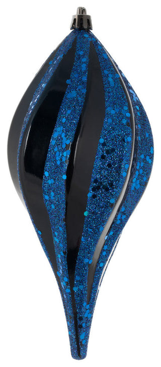Drop Ornament , Midnight Blue, 8"