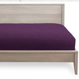 Bare Home Microfiber Fitted Sheets - Set of 5, Plum, Twin Xl