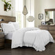 Lily Washed Linen Duvet Cover, 1 Piece, White, Queen