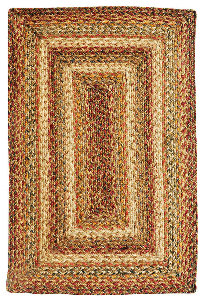Homespice Decor Harvest Jute Braided Rug 8' x 10' (Rectangle)