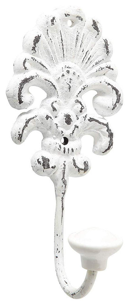 Chateaux Madeline Wall Hooks With Porcelain Caps