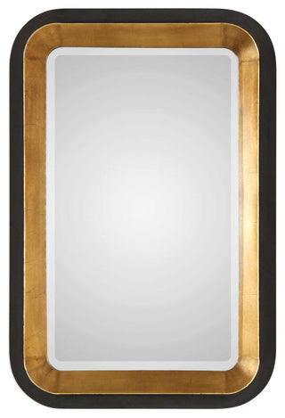 Niva Metallic Gold Wall Mirror
